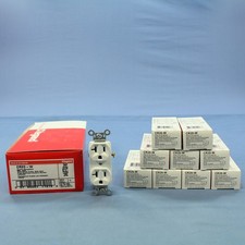 Pass & Seymour CR20-W Branco 20A Receptor Comercial Duplex 5-20R Tomadas 10 peças comprar usado  Enviando para Brazil