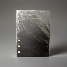 Mulberry 2011 agenda for sale  HYDE