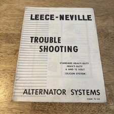 Leece neville alternator for sale  Hanover