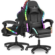 Sedia gaming rgb usato  Spedire a Italy
