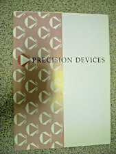 Precision devices brochure for sale  LONDON