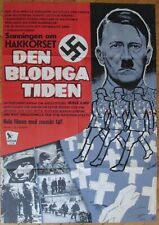 MEIN KAMPF DEN BLODIGA TIDEN 1960 Erwin Leiser DOCUMENTÁRIO 1SH Filme POSTER comprar usado  Enviando para Brazil