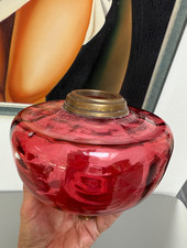Antique cranberry swirl for sale  PINNER