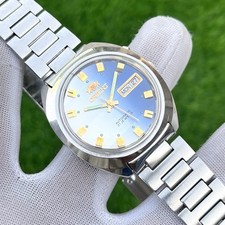 Relógio masculino vintage Orient automático azul marinho mostrador de dois tons feito no Japão Y469734-7A comprar usado Relógio masculino vintage Orient automático azul marinho mostrador de dois tons feito no Japão Y469734-7A comprar usado  Enviando para Brazil