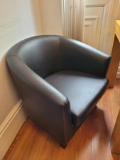 Brown faux leather for sale  ILFORD