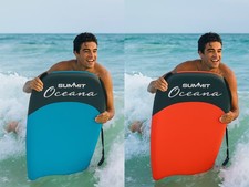 Bodyboard inflável adulto 42" bodyboard 106cm boogie board com alça de tornozelo comprar usado  Enviando para Brazil