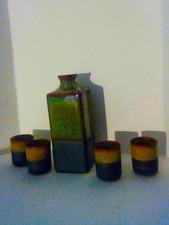 Ceramic sake set for sale  Greenville
