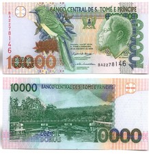 SANTO TOMAS Y PRINCIPE 10000 DOBRAS DE 2004 SEM CIRCUITO comprar usado  Enviando para Brazil
