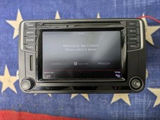 Tela de rádio 16-17 VW Jetta Golf GTI CC Passat MIB2 Android Auto Carplay fabricante de equipamento original comprar usado  Enviando para Brazil