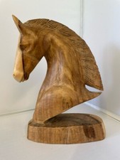 Wooden horse head for sale  MILLOM