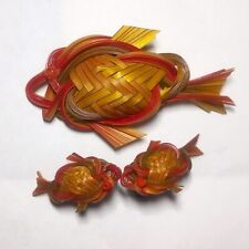 Parure spilla orecchini usato  Novara