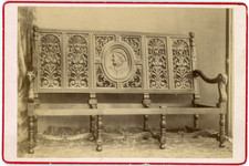 Sculpted bench ca.1880 d'occasion  Expédié en Belgium