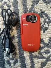 Câmera Filmadora Kodak Zx5 Vermelha Impermeável 1080p HD Câmera 5mp DIS HDMI Esporte Nova Na Caixa comprar usado  Enviando para Brazil