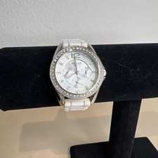 White fossil chronograph for sale  Escondido