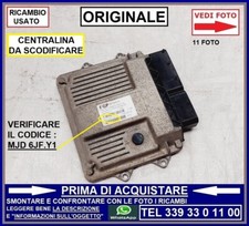 Centralina motore iniezione usato  Carrara