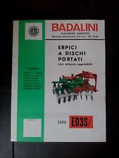 Badalini erpici dischi usato  Brescia