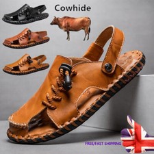 Sandales hommes cuir d'occasion  France