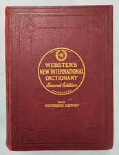 Usado, Webster's New International Dictionary -- Unabridged 1940 Second Edition -- VG comprar usado  Enviando para Brazil