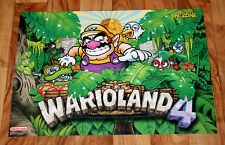 Pôster raro Resident Evil Gamecube / Wario Land 4 Game Boy Advance Nintendo 2001 comprar usado  Enviando para Brazil