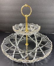 Tier crystal serving for sale  Jackson
