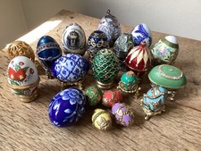 Decorative collectable eggs for sale  BUSHEY