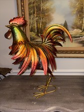Rustic metal rooster for sale  Anniston