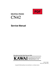 Usado, Kawai CN-42 Service Manual with Electronic Schematics comprar usado  Enviando para Brazil