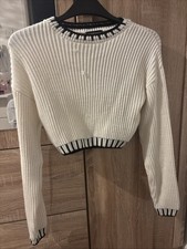 Cropped knitted jumper for sale  DUDLEY