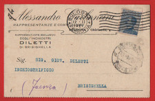 Cartolina commerciale carbonci usato  Bologna