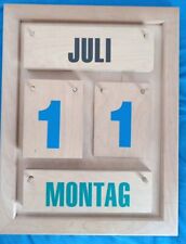 Dauerkalender holz 40x gebraucht kaufen  Lemgo