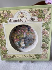 brambly hedge plates for sale  WANTAGE