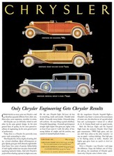 1931 chrysler engineering for sale  USA