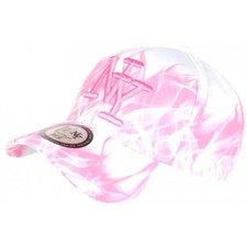 Casquette rose blanche d'occasion  Le Grand-Lucé