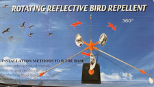 Bird deterrent rotating for sale  MILTON KEYNES