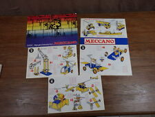 Lot catalogue meccano d'occasion  Vandœuvre-lès-Nancy