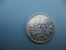 Piece francs argent d'occasion  Broglie