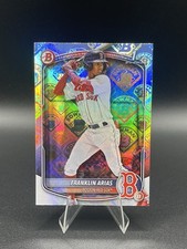 225 Bowman Franklin Arias #BP-67 Logotipo Folha Padrão SSP 🔥 Red Sox Prospect ⚾️ comprar usado  Enviando para Brazil