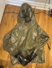 Usado, TERNO DE BORRACHA RARO COMPLETO ZODIAK NBC ALEMÃO RESISTENTE HAZMAT comprar usado  Enviando para Brazil