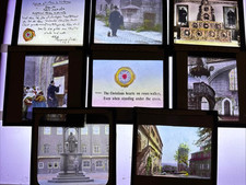 Magic lantern glass for sale  UK