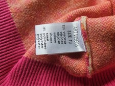 Strickjacke pink punkten gebraucht kaufen  Allendorf