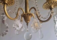 Lustre bronze cristal d'occasion  Montargis