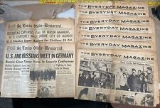 Original newspapers ww2 for sale  Saint Louis