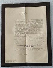 Faire part deces d'occasion  Plombières-lès-Dijon