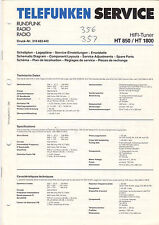 Telefunken service manual gebraucht kaufen  Oldenburg (Oldenburg)