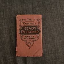 Compact ready reckoner for sale  EXETER