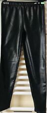 Leggings latex nero usato  Italia