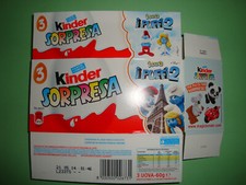 Kinder sorpresa puffi usato  Gambettola