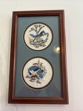Vintage handembroidery birds for sale  Melvin