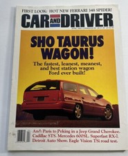 Usado, Car & Driver Magazine VTG 1993 Ford Taurus SHO Station Wagon Cadillac STS Jeep comprar usado  Enviando para Brazil