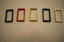 2X LEGO 60596 Door Frame 1 x 4 x 6 with Two Holes on Top and Bottom comprar usado  Enviando para Brazil